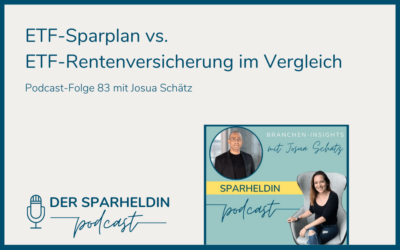 ETF-Sparplan vs. ETF-Rentenversicherung im Vergleich