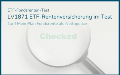 ETF-Rentenversicherung LV1871 Tarifvergleich