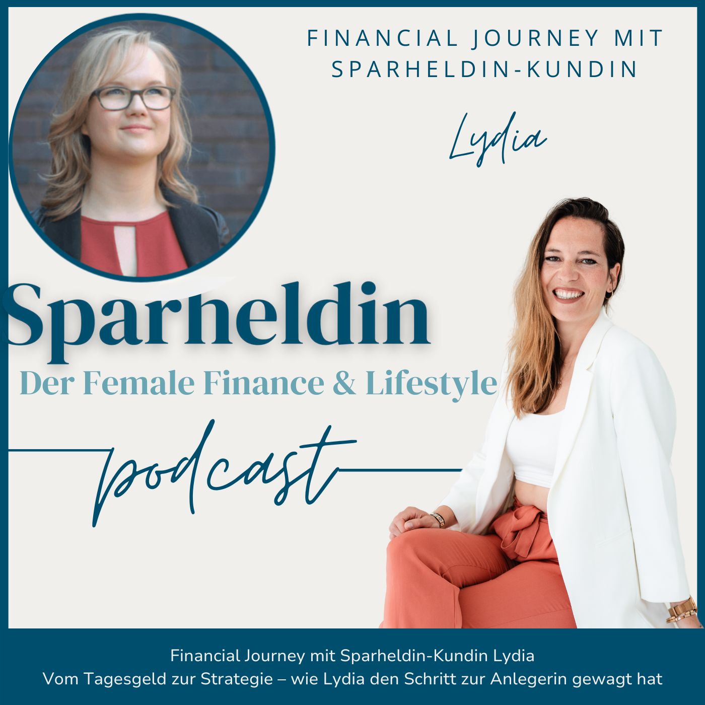 Ramona Perfetti und Saskia Drewicke; Podcast-Episode "Money-Talk von Frau zu Frau"