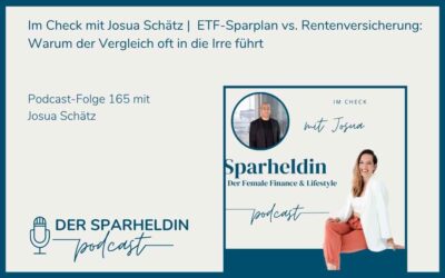 ETF-Sparplan oder Rentenversicherung: Warum der Vergleich oft in die Irre führt