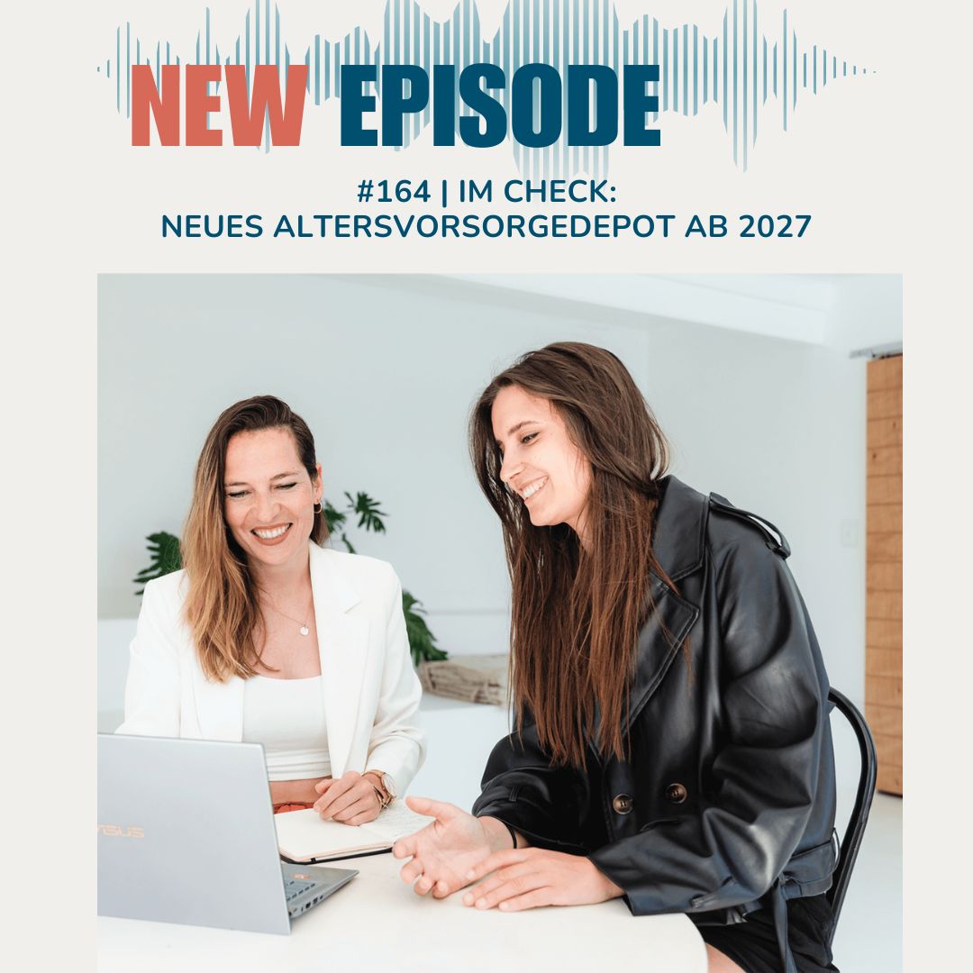 Ramona Perfetti und Saskia Drewicke; Podcast-Episode "Money-Talk von Frau zu Frau"